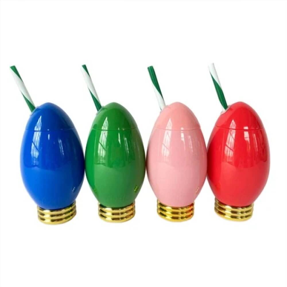 NEW PACKED PARTY retro light cups - set of 4 in multicolor